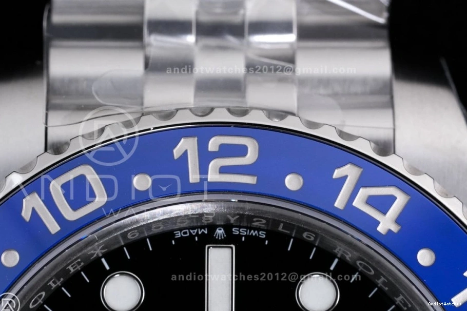 DD3285 on GMT-Master 869 Colorful 126710 Jubilee 1:1 II Edition BLNR Steel VSF 904L Batgirl V Bracelet Best 0214